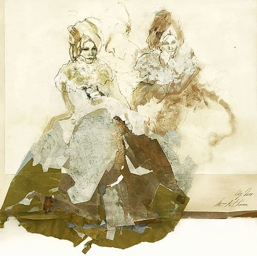 Hommage An Watteau XII Fashion Print