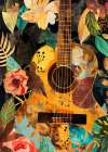 Music Guitar Collage (2) Art Print