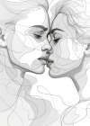 Lines Art Love 3 Art Print