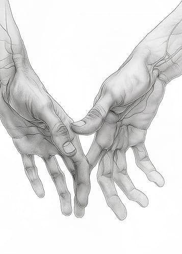 Lines Art Love 10 Figurative Print