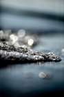Waves and Glitter Abstract Art Print