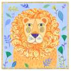 Leo Lion Art Print
