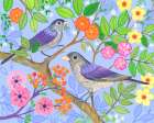 Two Songbirds Art Print