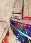 Sport Yachting art Art Print