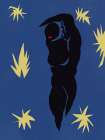 Figure cut out after matisse Abstract Art Print