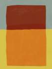 Overlay of colors minimal design Abstract Art Print