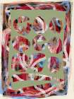 Chaos color large abstract Abstract Art Print