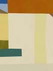 Overlay of colors minimal design 04 Art Print