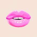 Pink Lips Art Print