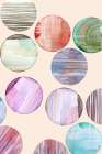 Protection Circles 3 Abstract Art Print