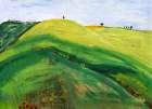 Green Hills Art Print