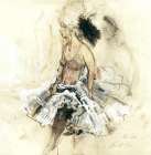 Hommage An Degas VII Art Print