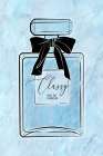Classy Perfume Blue Art Print