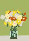Vase of Flowers Art Print