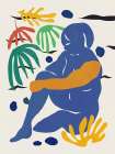 Cut out figurina Art Print