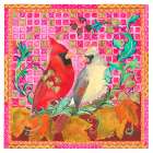 Cardinal Couple Art Print
