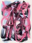 Dry brush abstract Art Print