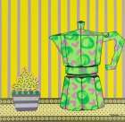 Cafetera a Cupcake Art Print