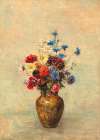 Flowers In a Vase Art Print