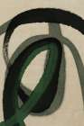Green water color no 1 Art Print