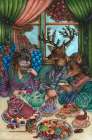 Animal Tea Party Art Print