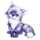 Little Fox Art Print