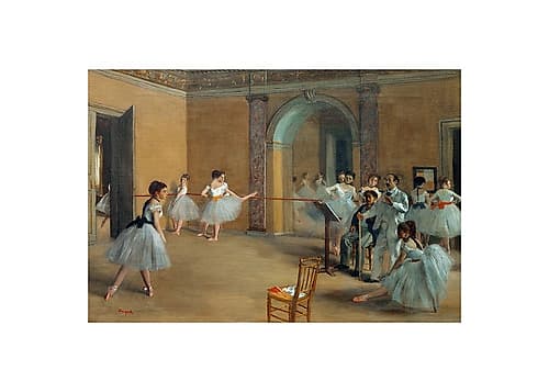 The Dance Foyer At the Opera On the Rue Le Peletier No.2 Classical Print
