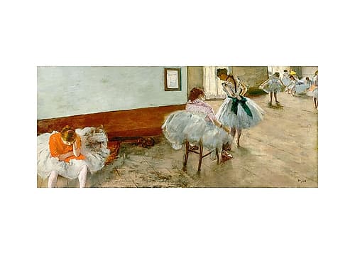 The Dance Lesson No.2 Classical Print