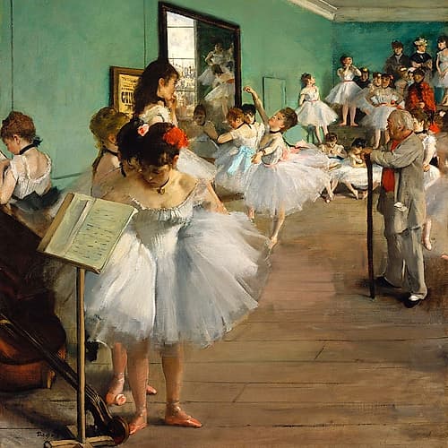 The Dance Class Fashion Print