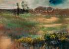 Landscape With Smokestacks Art Print