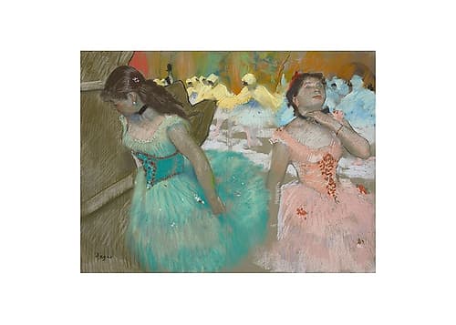 Entrance of the Masked Dancers No.2 Fashion Print