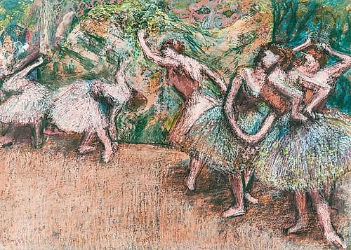 Ballet Scene Animals Print