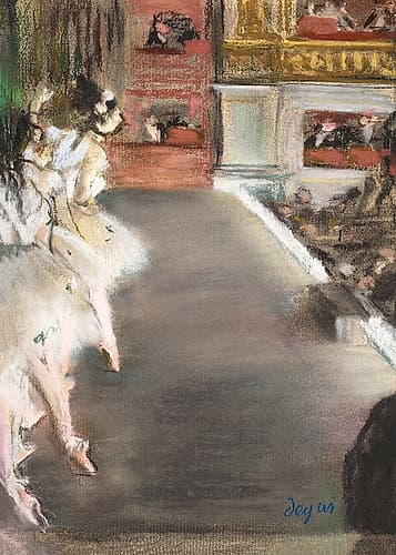 Dancers At the Old Opera House Art Print