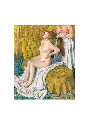 Nude Lady With Breast Showing No.2 Art Print