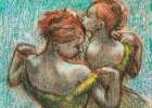 Two Dancers Art Print