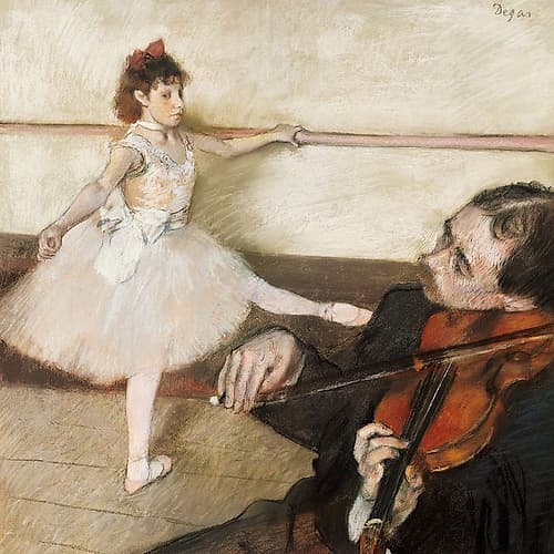 The Dance Lesson Fashion Print