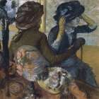 At the Milliners Art Print