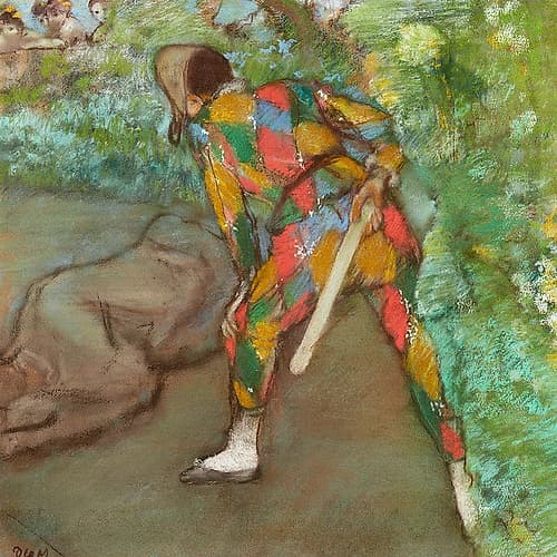 Harlequin No.3 Animals Print
