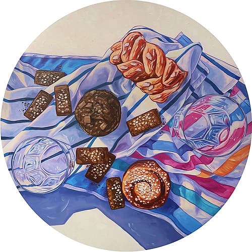 Winter Morning Food Print