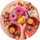 Spill the Tea Art Print