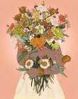 Gathering a Golden Garden Art Print