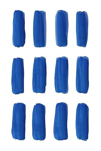 Blue Strokes Illustrative Print
