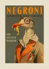 Vintage Art Deco Negroni Poster Of A Fancy Seagull Art Print