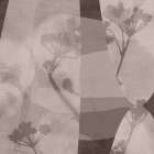 Abstract florals and organic shapes in taupe no. 2 Art Print