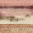 Abstract watercolor landscape in pastel colors no. 2. Pink Art Print