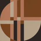 Nordic Retro Geometry 3 Abstract Art Print