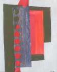 Green and Red 2 Art Print