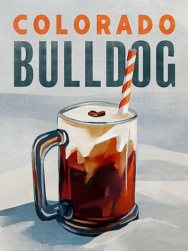 Colorado Bulldog 21x28 Art Print