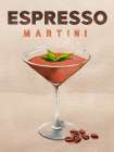 Espresso Martini Cocktail Bar Decor Art Print