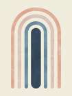 Lines and arcs 3 Minimalist Print